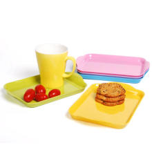 (BC-TM1010) Hot-Sell High quality Reusable Colorful Melamine Serving Tray
